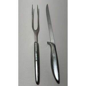 Gerber Meat Fork + Knife  Legendary Blades Siegfried Stainless Serving‎
